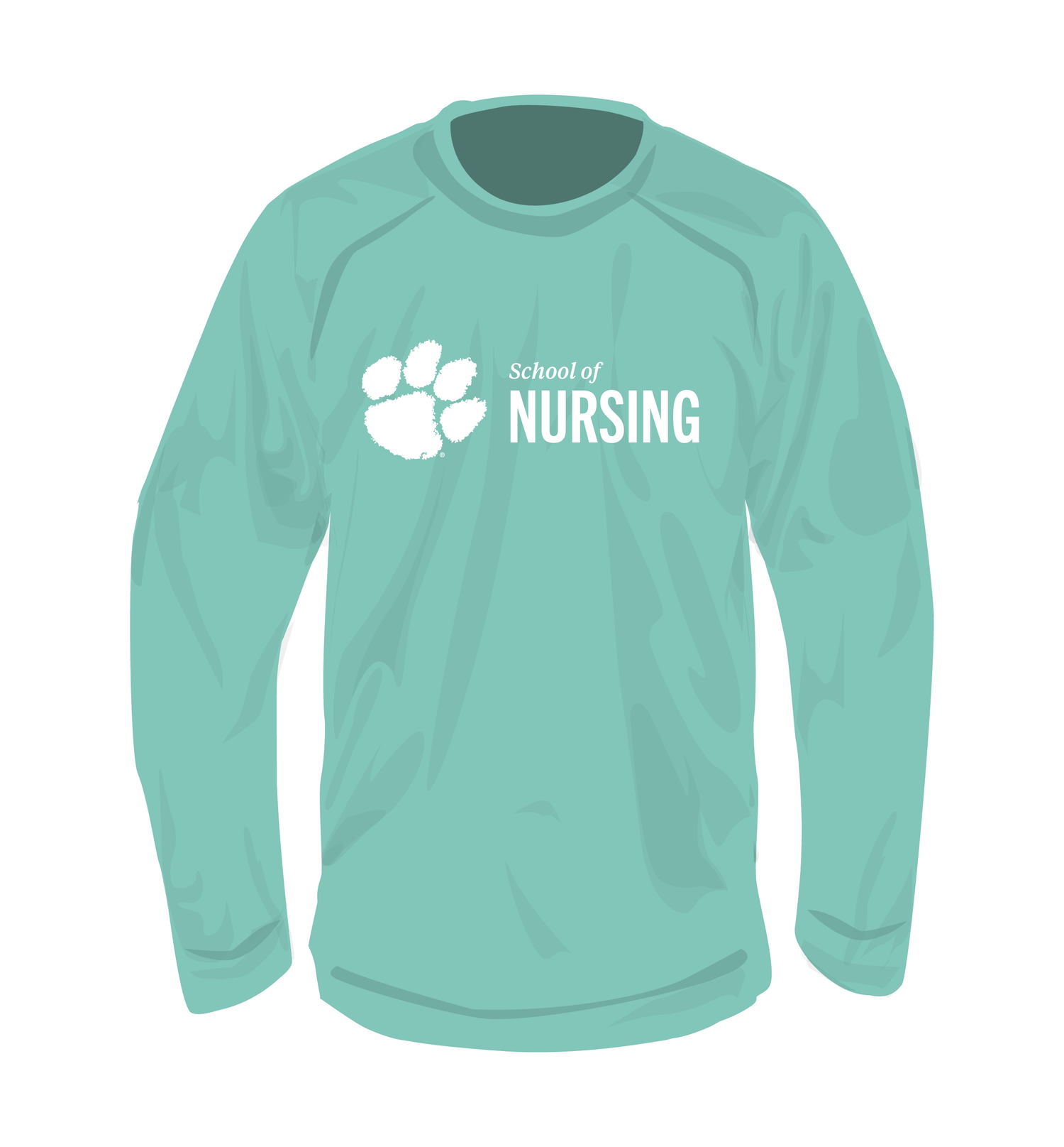 CU Student Nursing Association Crew Sweatshirts