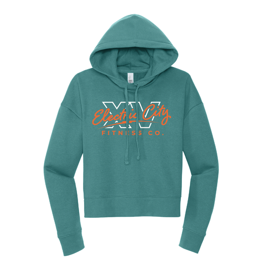 ECFC Anniversary - Crop Hooded Sweatshirt