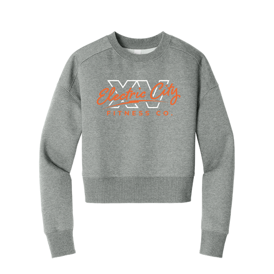 ECFC Anniversary - Crop Crewneck Sweatshirt