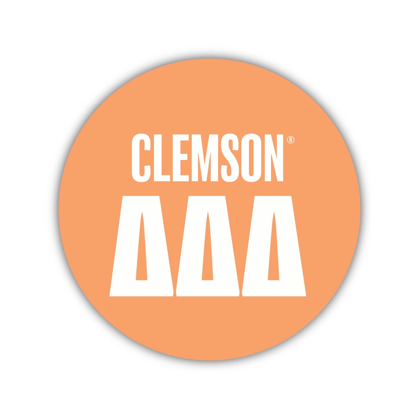 DELTA DELTA DELTA-Game Day Buttons and Stickers