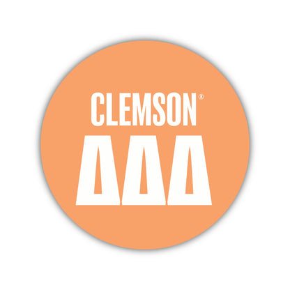 DELTA DELTA DELTA-Game Day Buttons and Stickers