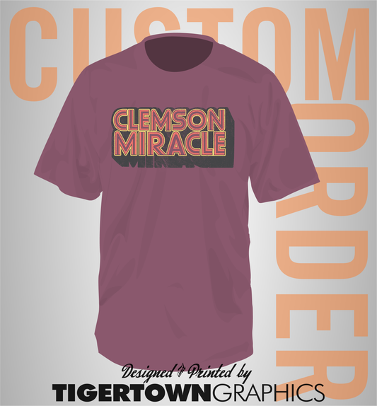 Clemson Miracle - Retro